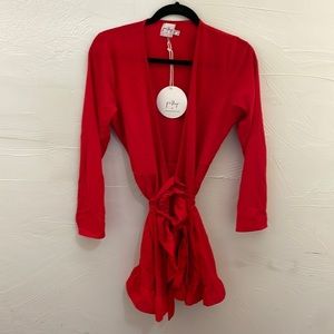 Princess Polly Red Wrap Dress